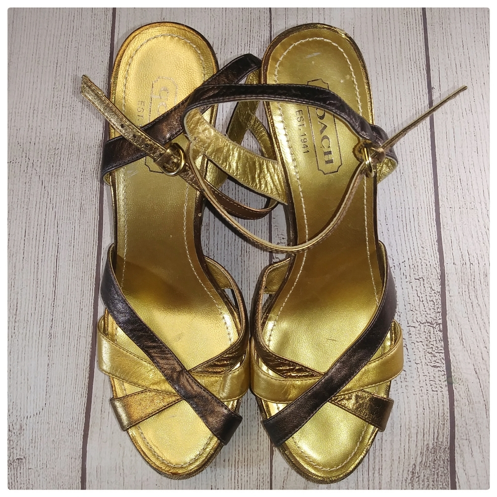 Coach Wedge Heels